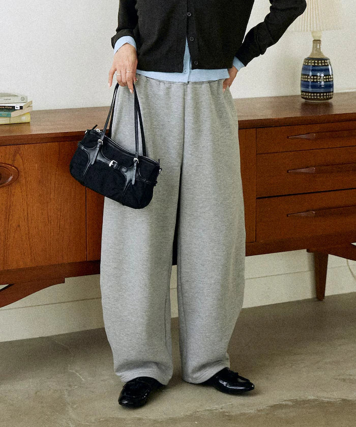 Brushed Back Sweat Curve Pants Limited Edition