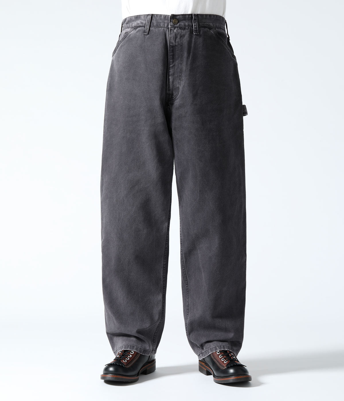 TUF-NUT COTTON DUCK WORK PANTS AGING MODEL