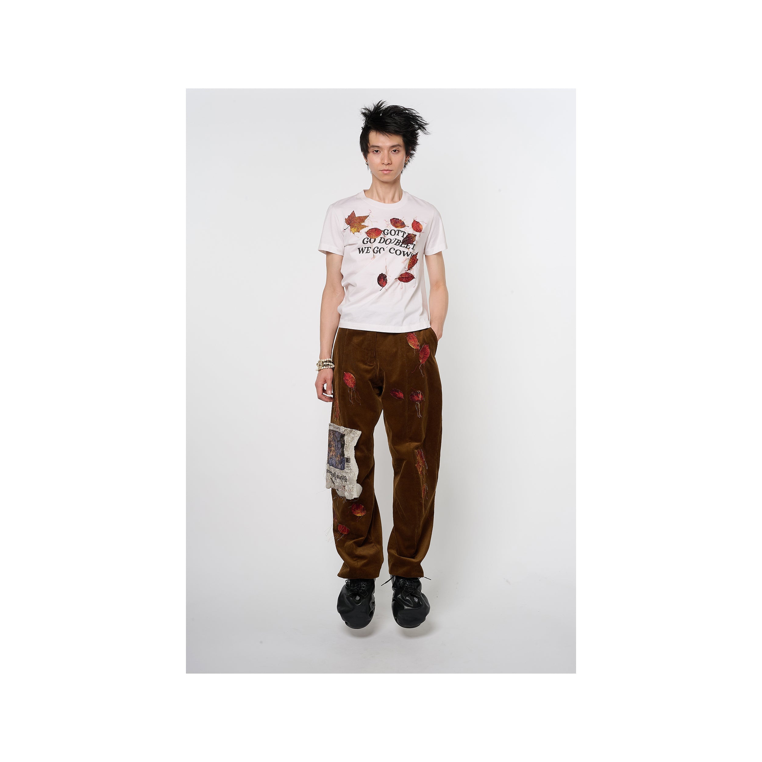 TWISTER T-SHIRT：WHITE