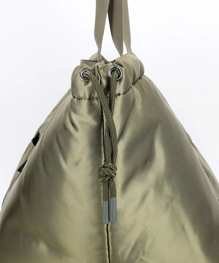 PADDING NYLON DRAWSTRING TOTE L