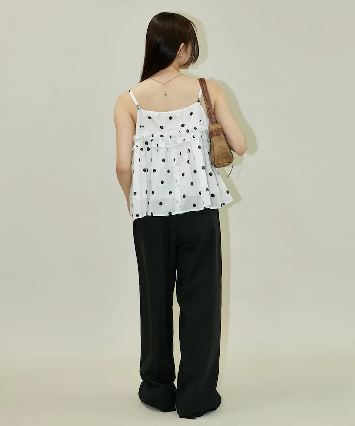 Floral Embroidery Detail Camisole Bustier Limited Edition