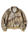 Smooth Jersey Chocolate Chip Camouflage Track Jacket