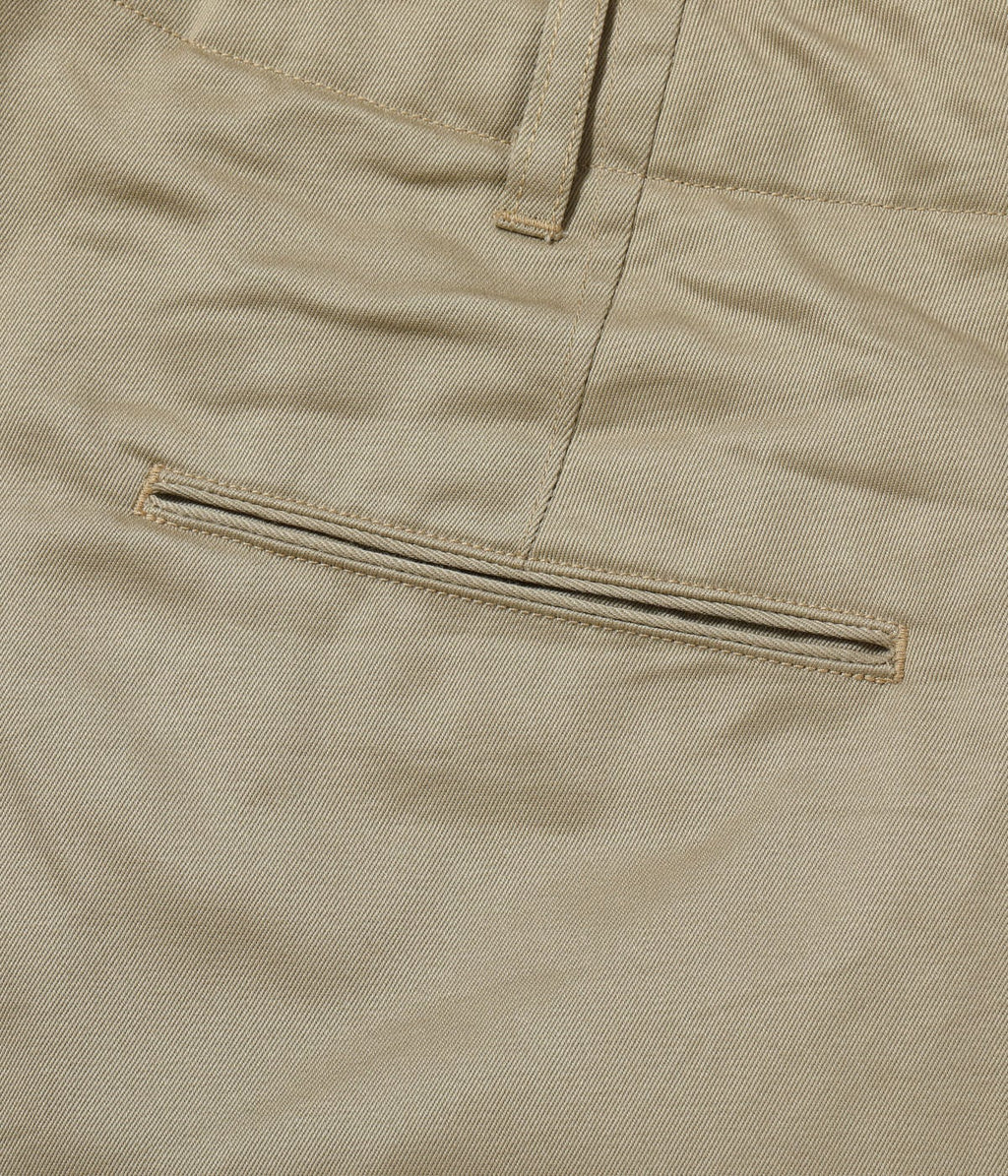 MODUCT BAGGY TROUSERS, COTTON, KHAKI, TYPE-Ⅰ