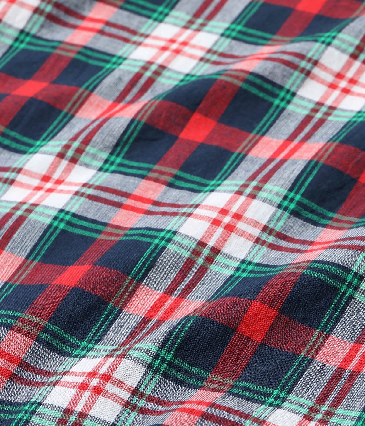 MADRAS CHECK OPEN SHIRT