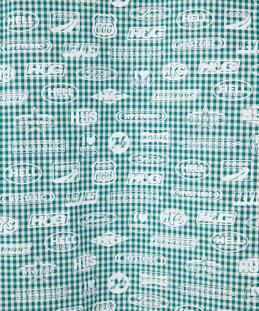 HG Racing Gingham Check Hooded Blouson
