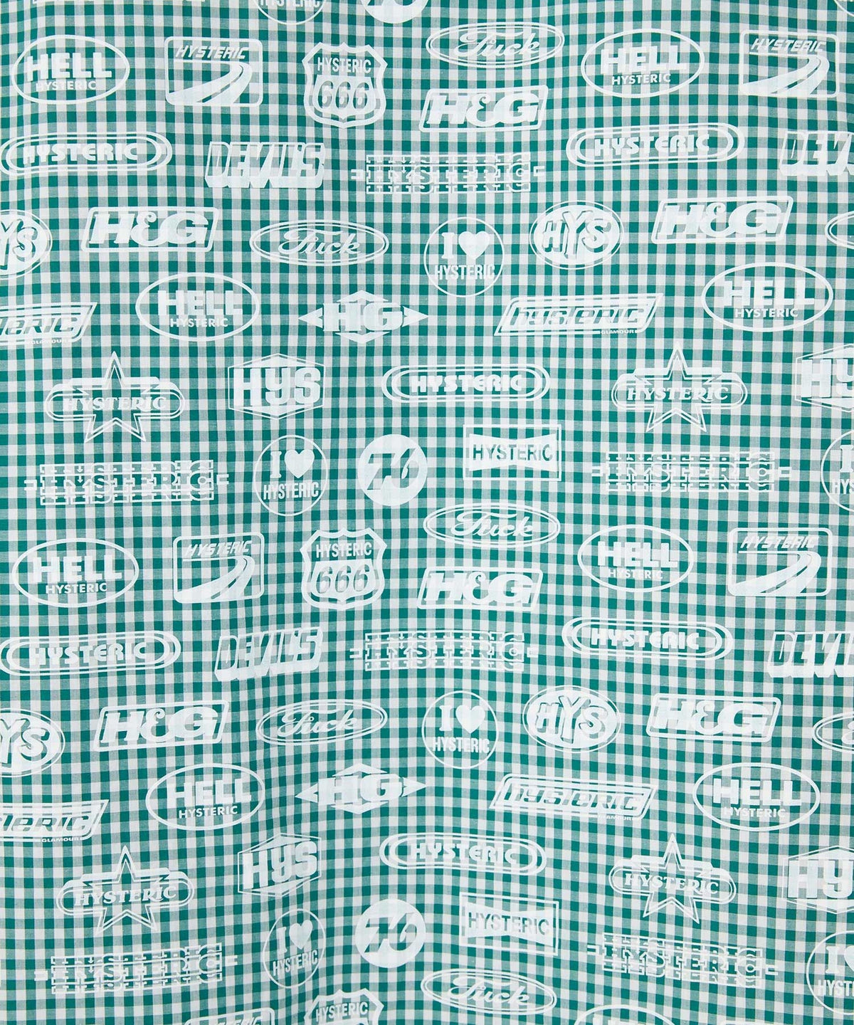 HG Racing Gingham Check Hooded Blouson