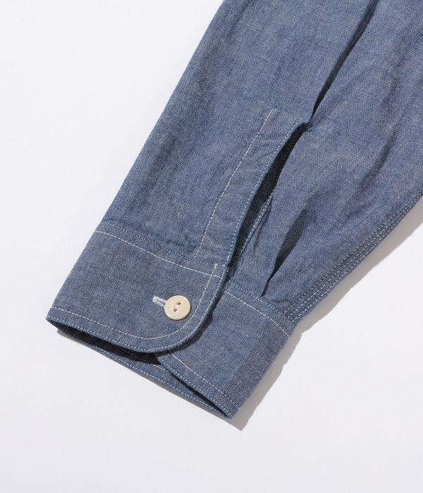 Blue Chambray Work Shirt (Long Sleeve)