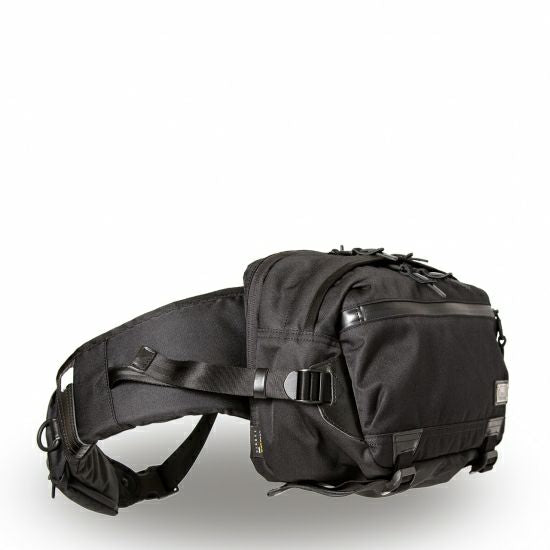 CORDURA DOBBY 305D WAIST BAG sizeL/BLACK