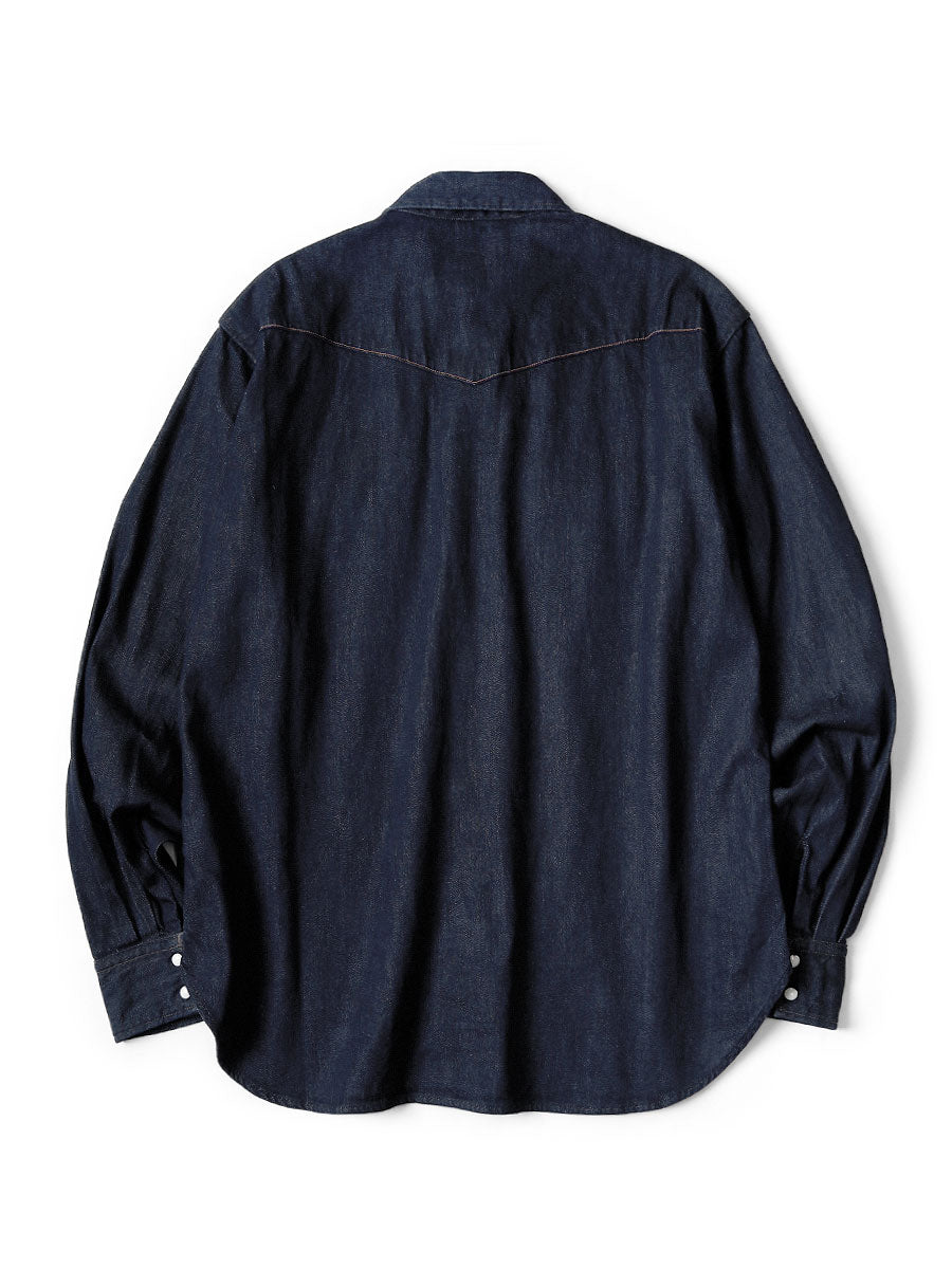 8oz Denim Husky Western Shirt