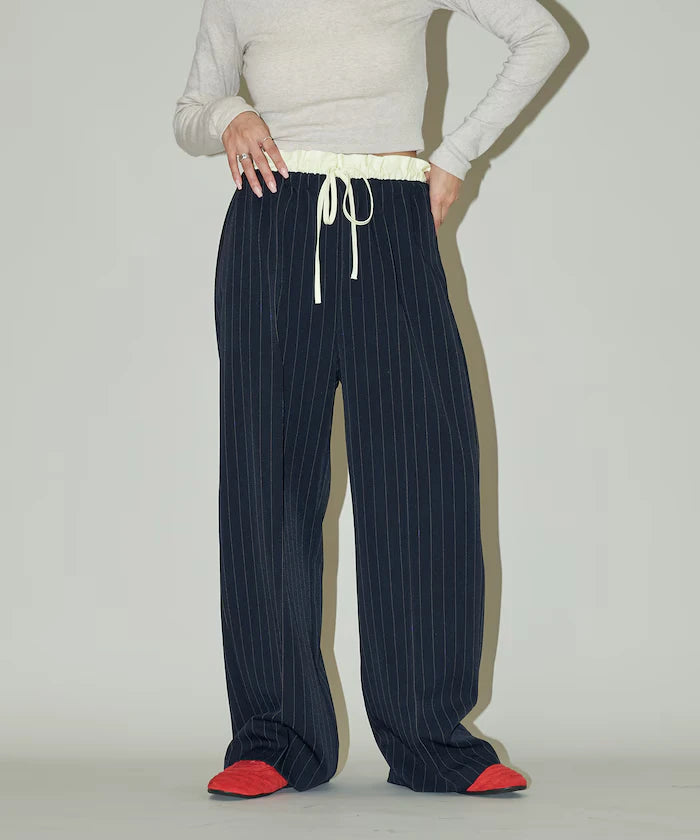 West Shearing Panel Easy Slacks Pants Limited Edition