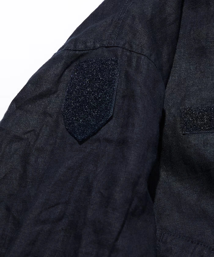 Linen Heli Crew Jacket