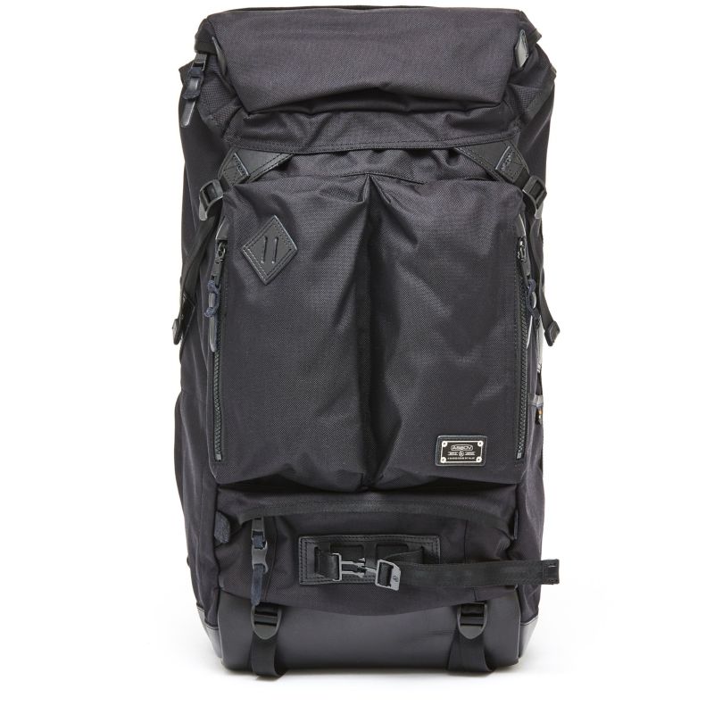 EXCLUSIVE BALLISTIC NYLON 2POCKET BACK PACK /BLACK