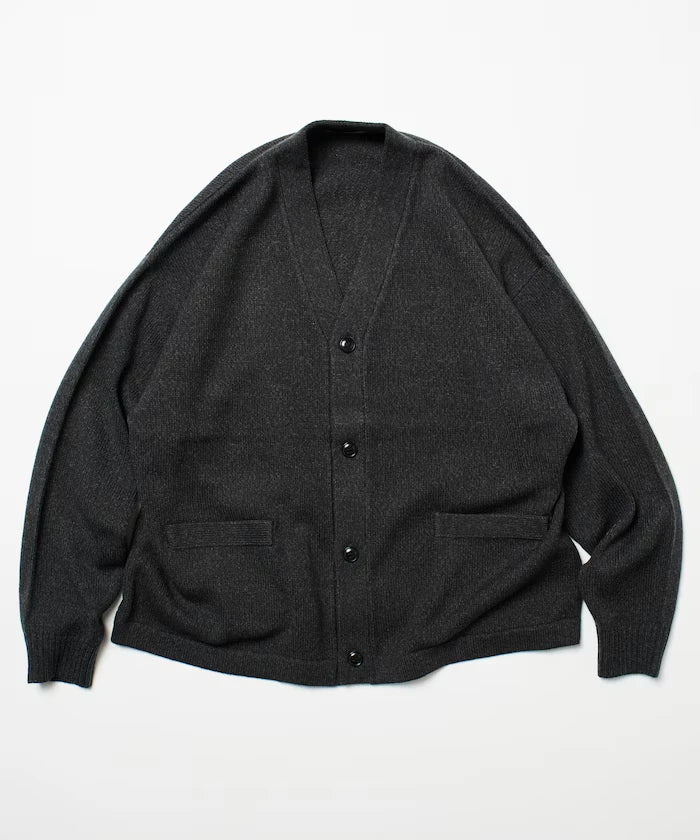 Relaxed Fit Easy Care Washable V-Neck Cardigan