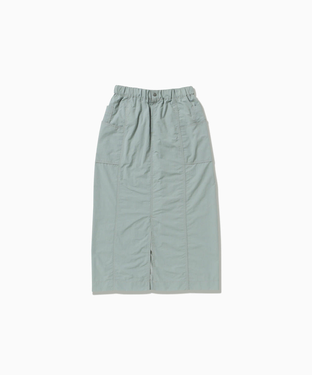 crinkled nylon skirt (W)