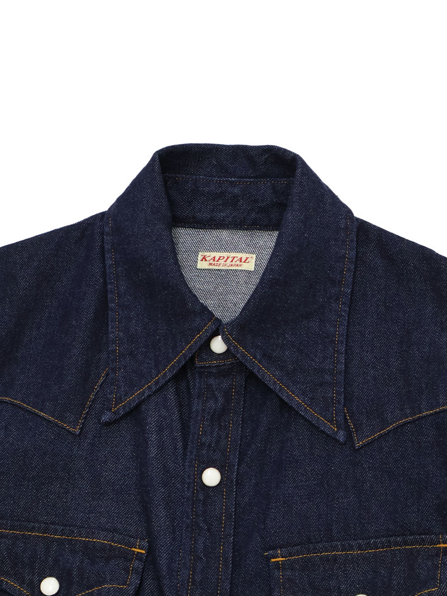 8oz Denim Western Shirt (L's)