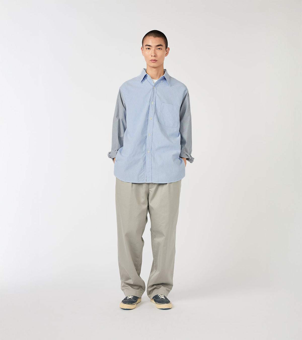 Button Down Stripe Storm Shirt