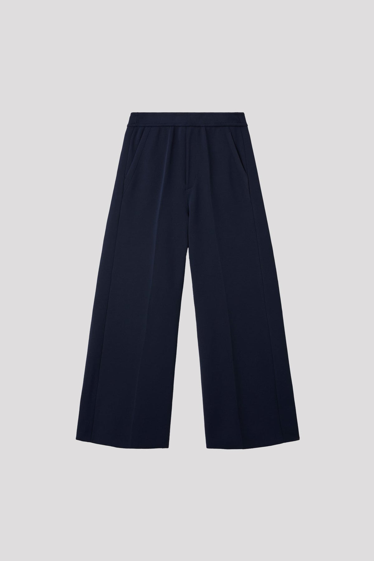 MILAN RIB WIDE STRAIGHT PANTS