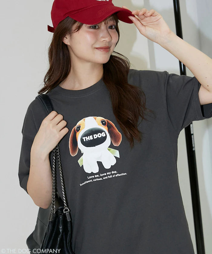 THE DOG / Plush Toy Art T-Shirt Limited Edition