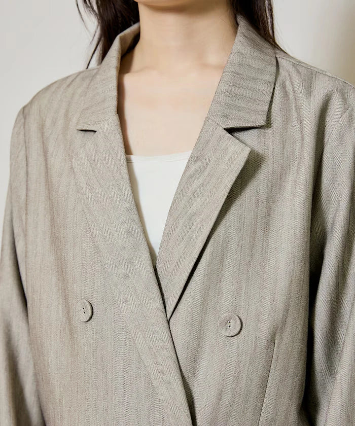 Lace Cuff Tailored Jacket
