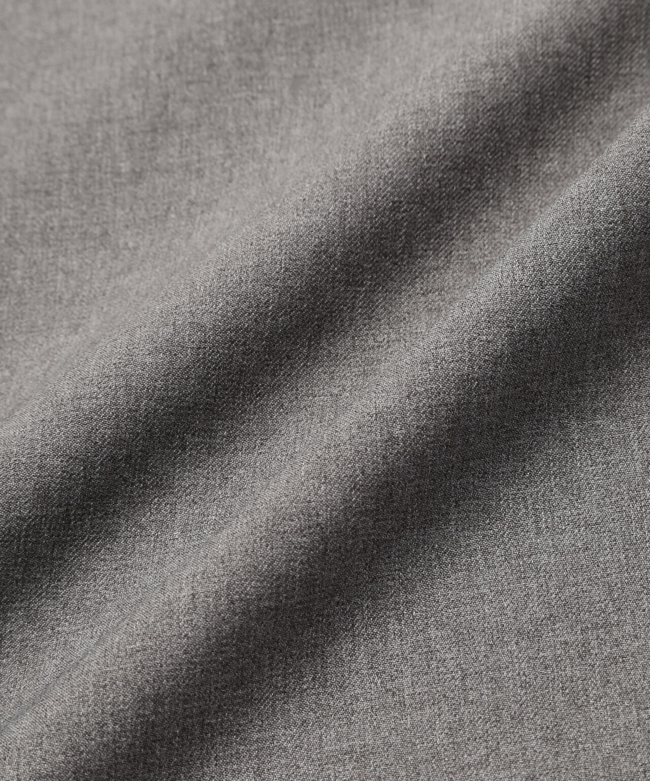 PE melange twill wide pants