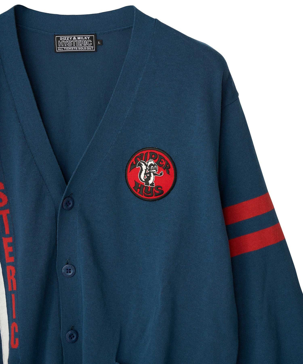 SUPER HYS Patch Cardigan