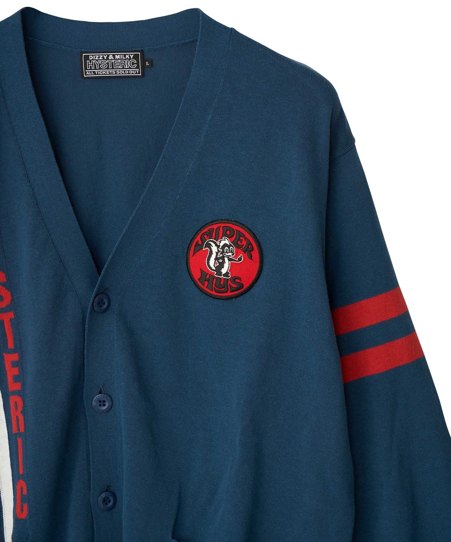 SUPER HYS Patch Cardigan