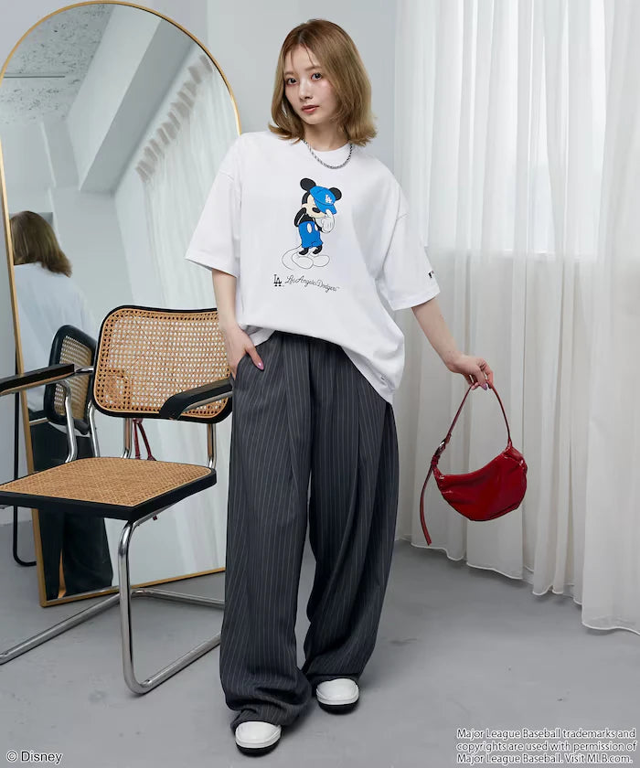 MLB/MICKEY MOUSE/Exclusive Print T-Shirt Limited Release