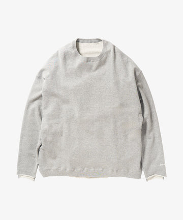loop wheel crewneck