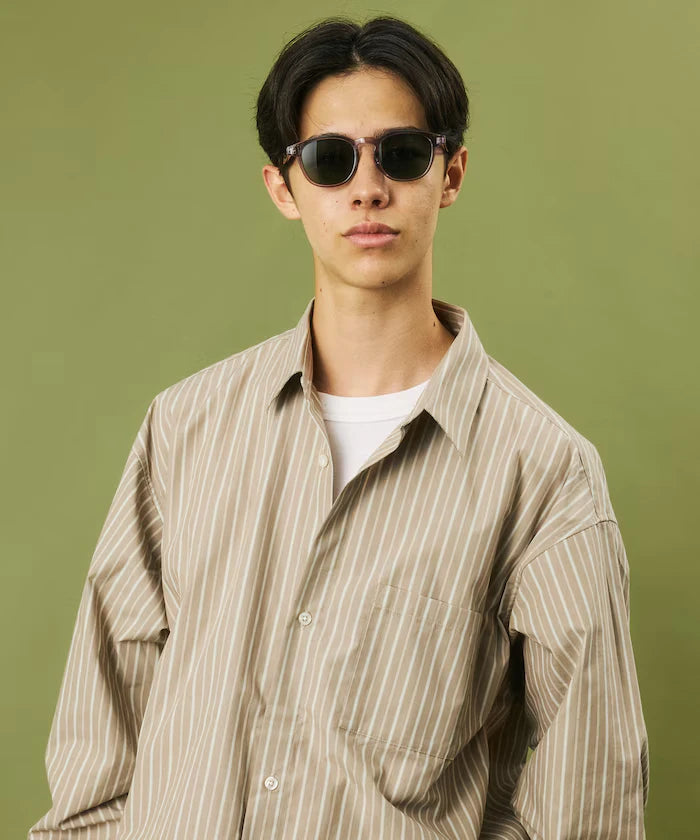 FREAK'S STORE for BEACH & FES Typewriter Spindle Regular Collar Shirt