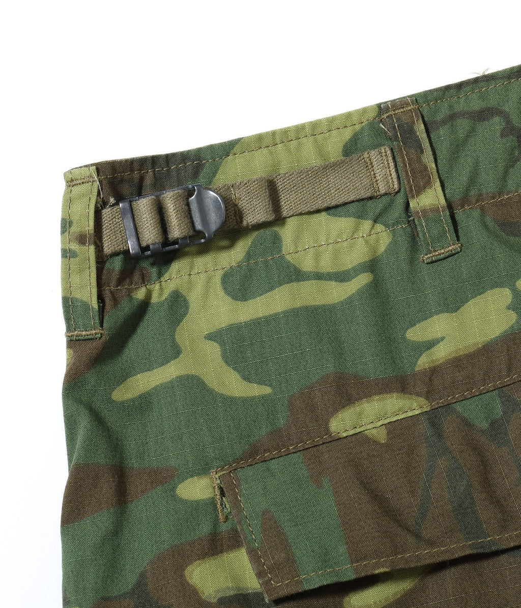 TROUSERS, MAN'S, CAMOUFLAGE COTTON, WIND RESISTANT POPLIN, CLASS 2 SHORTS