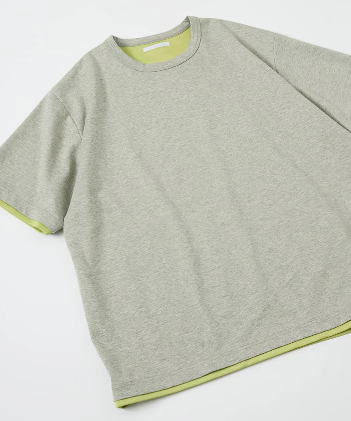 Relaxed Fit Reversible Cardboard Short Sleeve T-Shirt / Color Design