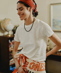 Eyelet Mini Sweat Short Sleeve T-Shirt