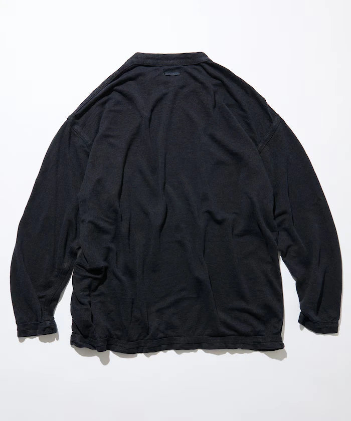 French Linen Reversible Long Sleeve T-Shirt