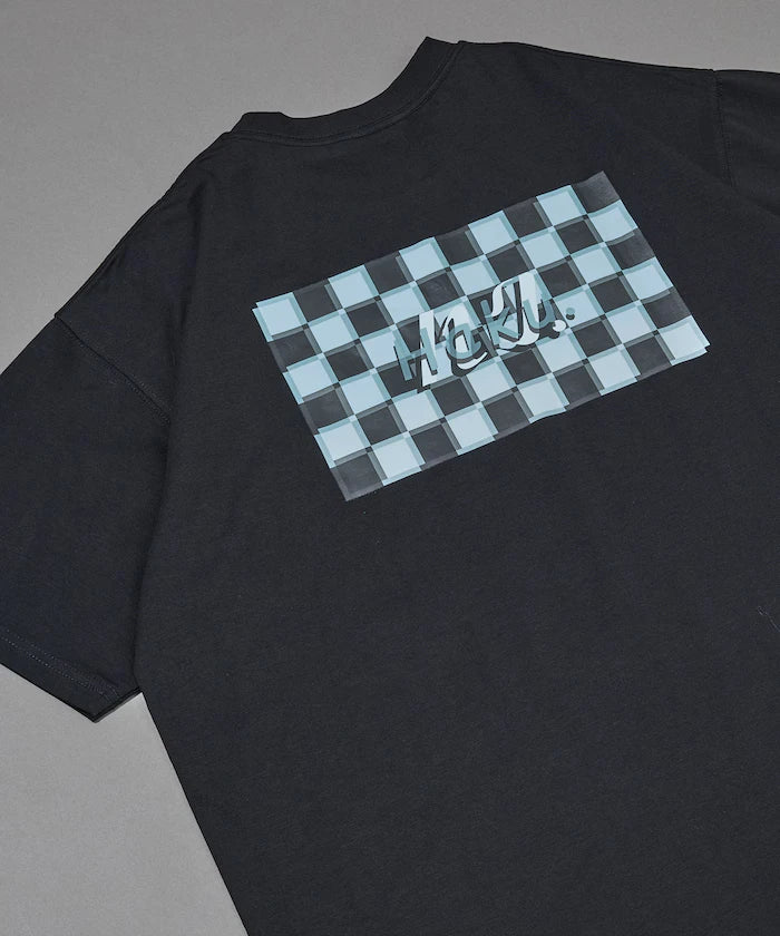 Haku. × FREAK'S STORE Multi-Function Back Print Crew Neck T-Shirt
