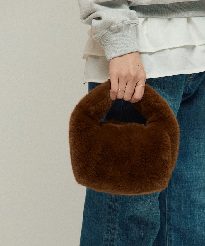 Faux Fur Handbag