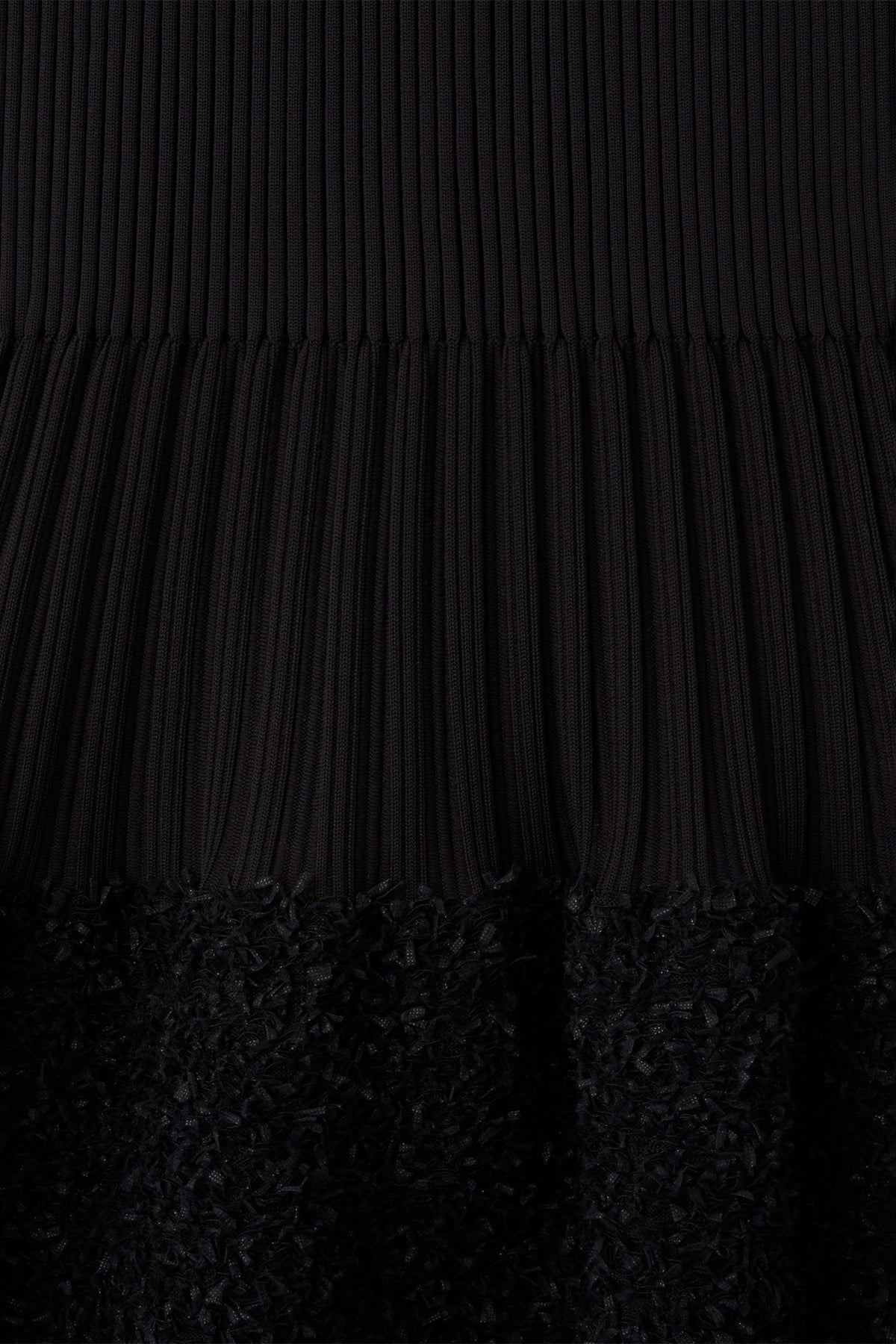 FLUTED REEF SLEEVELESS MERMAID DRESS