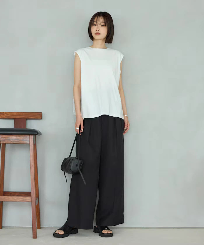 Organic Cotton Tulle Lace Docking Top