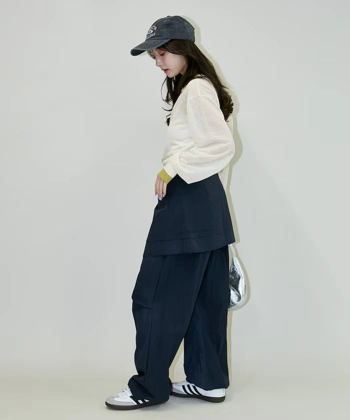 2WAY Skirt with Nylon Pants Limited Edition