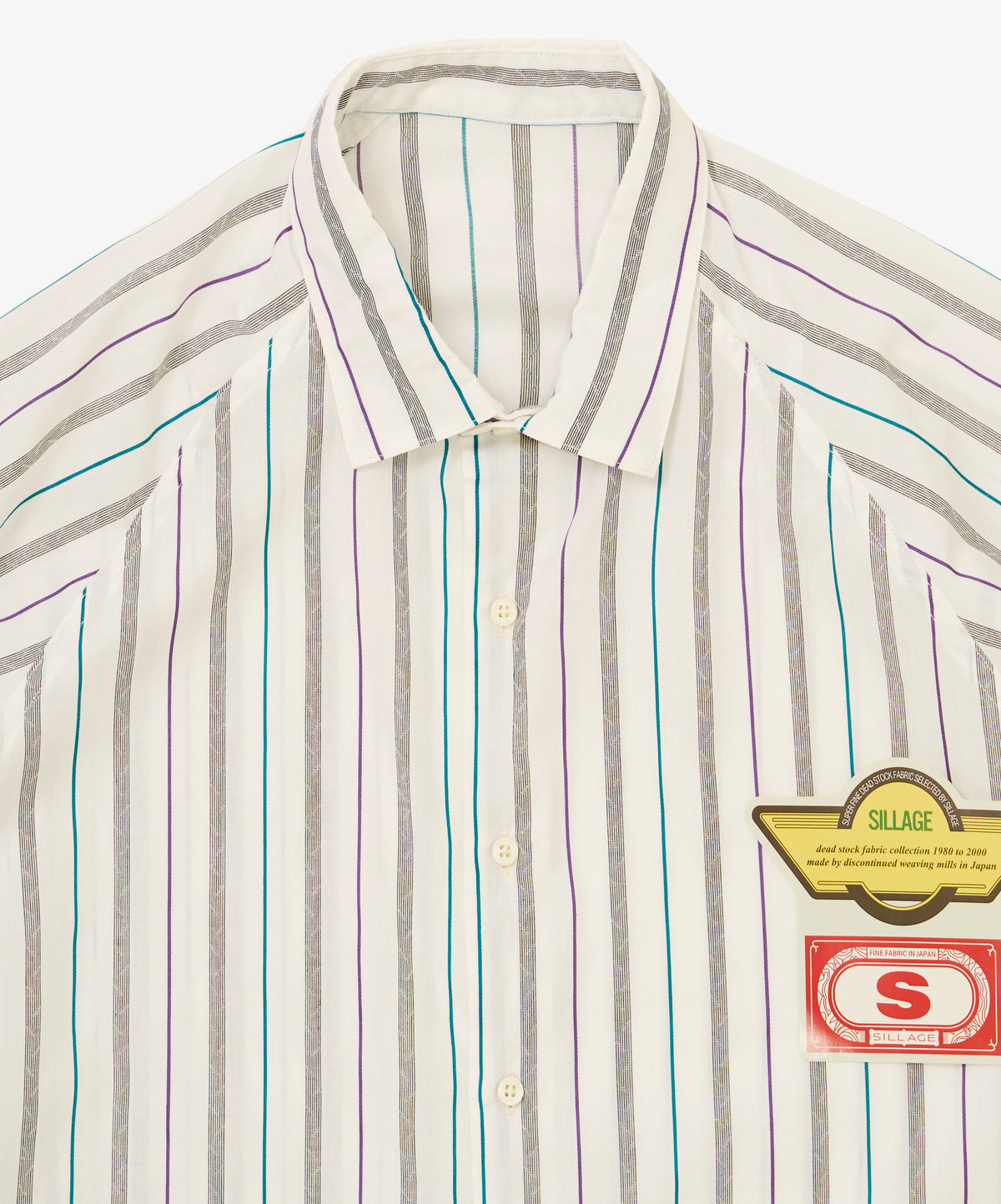 popover shirt dead stock jacquard stripe
