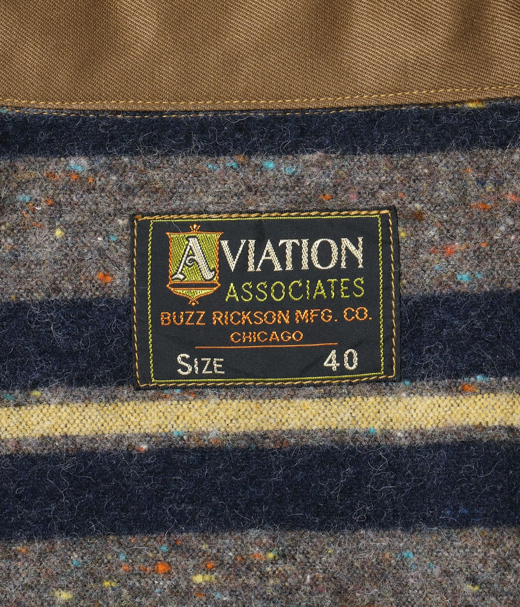 AVIATION ASSOCIATES ARMY WORKING JACKET TROY BLANKET LINED