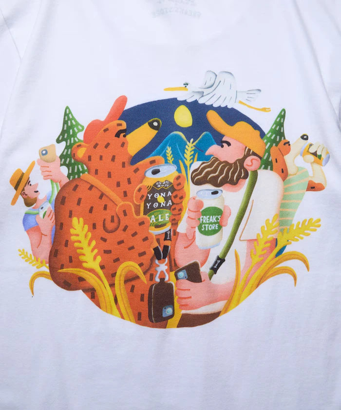 YONAYONA ALE×FREAK'S STORE TEE
