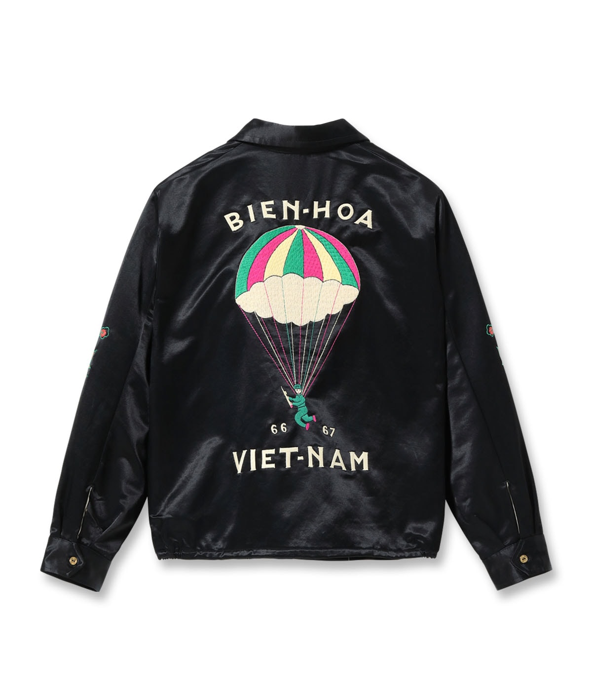 Mid 1960s Style Satin Vietnam Jacket "PARACHUTE"