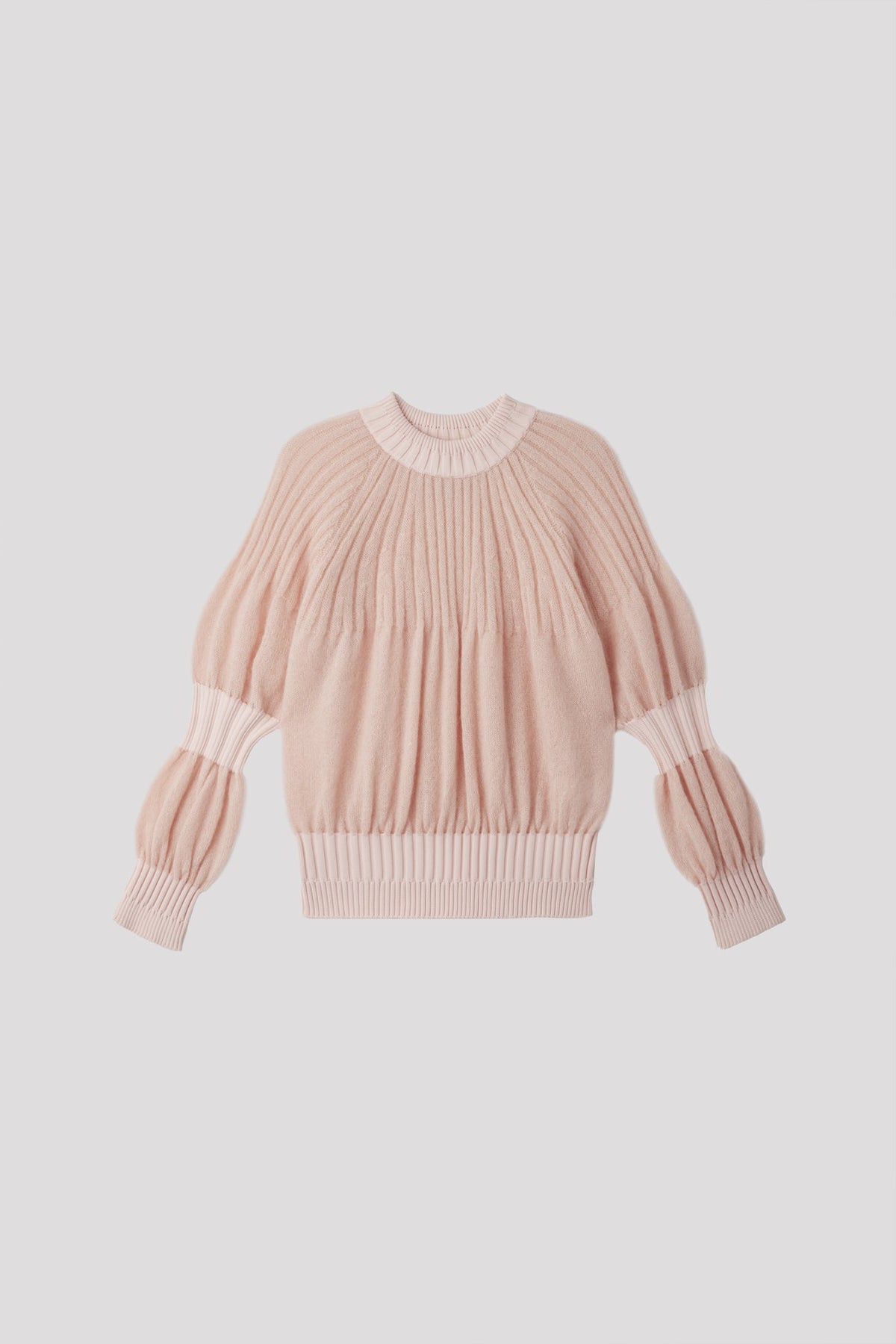 FLUTED MOHAIR TOP