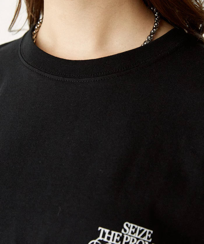 <Functional Material> PROMISE Cat Print T-Shirt Limited Release
