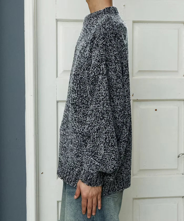 Mall Yarn Crew Neck Knit 【Limited Edition】