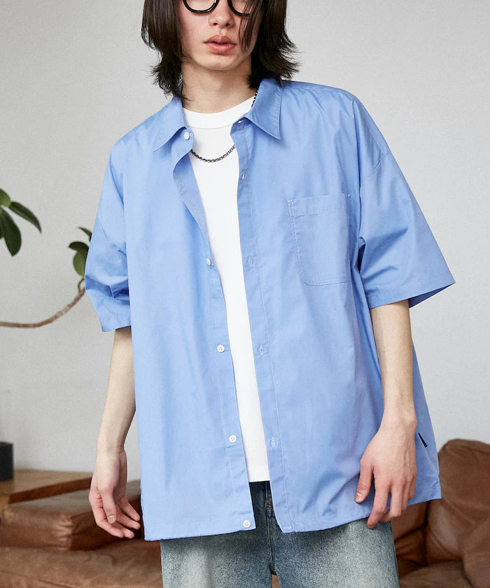 LOVE POP STUDIO Regular Color Half Sleeve Shirt Limited Edition