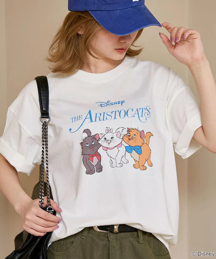 Disney Marie/Disney Marie/Print T-Shirt Limited Edition