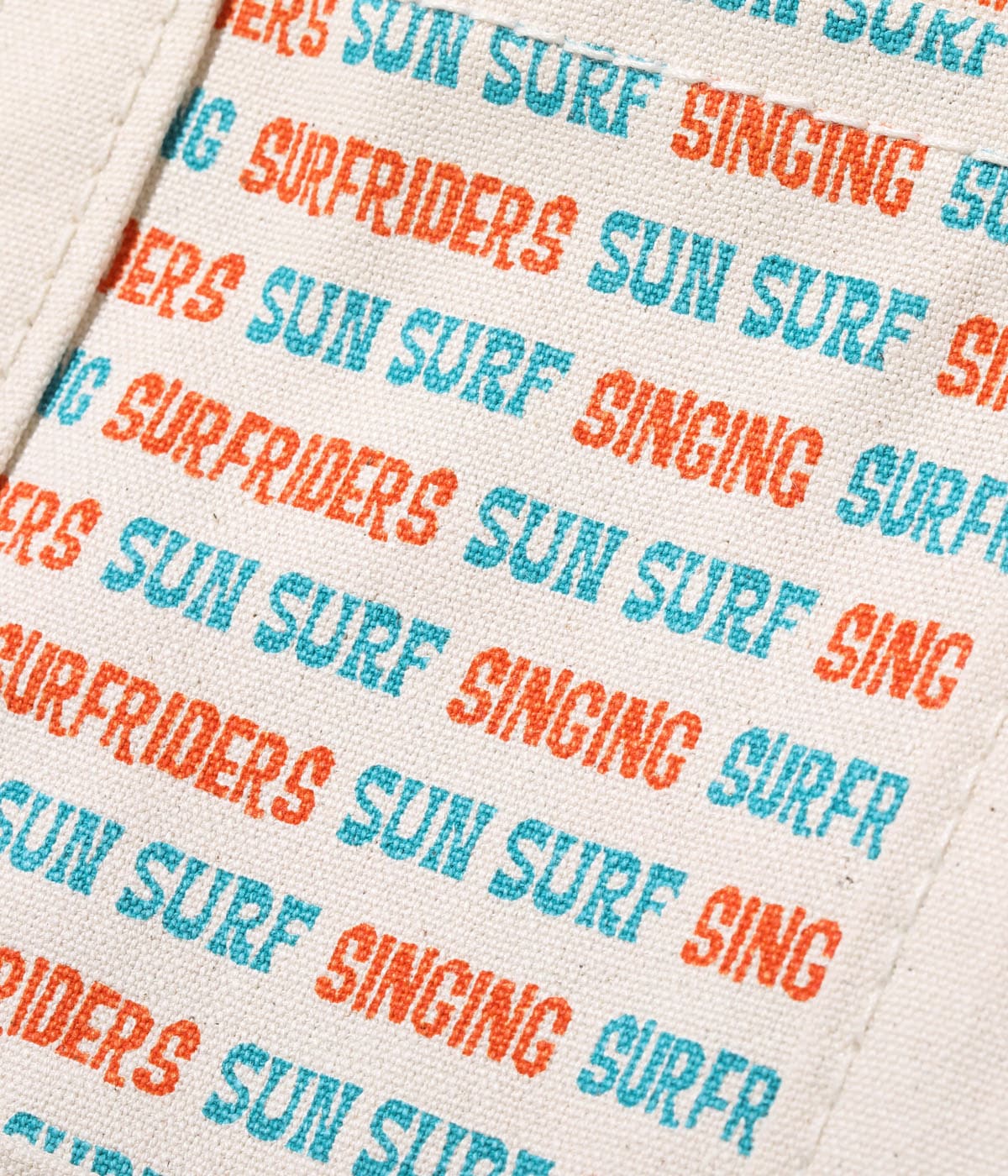 COTTON CANVAS TOTE BAG “SUNSURF LOGO” (SMALL)