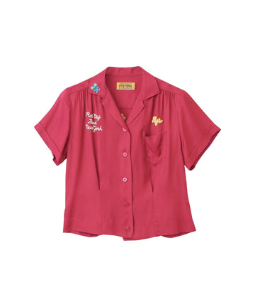 RAT CITY BOWL Embroidered Bowling Shirt