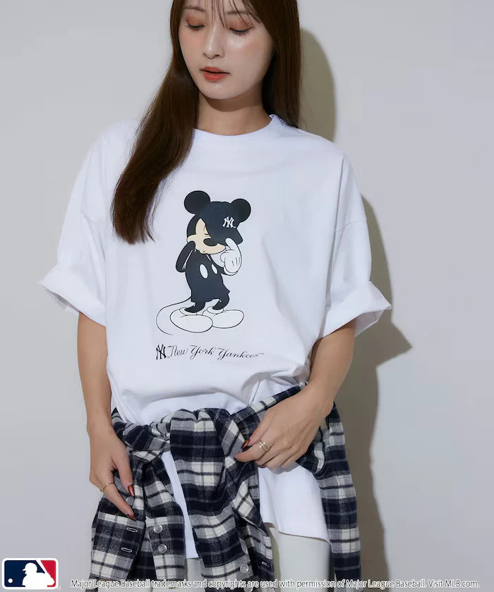 MLB/MICKEY MOUSE/Exclusive Print T-Shirt Limited Release